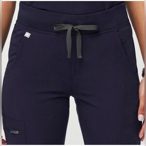 FIGS Zamora Jogger Scrub Pants Size XS Navy